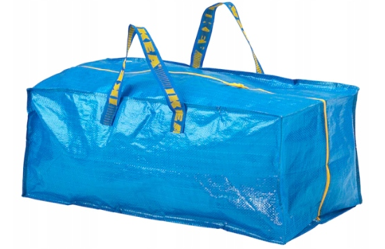 Zapůjčení nákupní taška IKEA stěhování modrá 76L